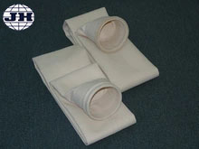 Fiberglass bulk yarn woven fabric filter bag
